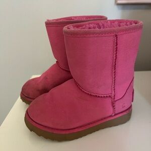 UGG Pink waterproof Shearling Boots